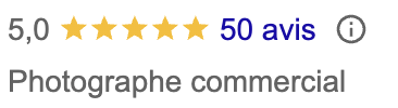 avis google 5 étoiles studio Margot Riche photographe personal branding à Rennes